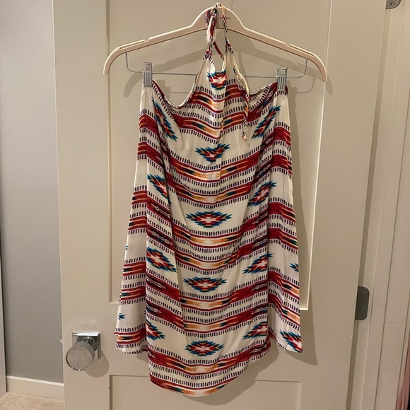 Show Me Your Mumu Katy Halter Dress Small - Picture 4 of 6